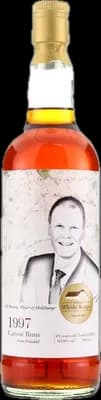 Bouteille de spiritueux : Bürgermeister Rum de la marque Caroni