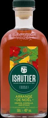Bouteille de spiritueux : Arrangé de Noël de la marque Isautier