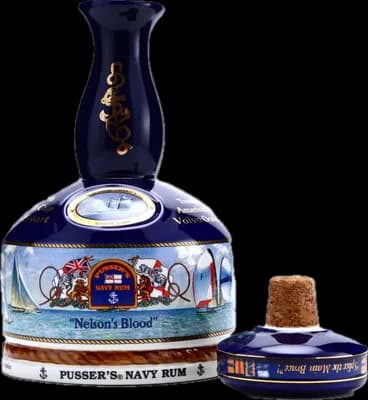 Bouteille de spiritueux : Nelson's Blood Yachting Ceramic Decanter de la marque Pusser's