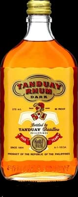 Bouteille de spiritueux : Dark de la marque Tanduay