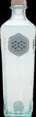 Bouteille de spiritueux : Gin de la marque Geometric