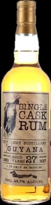 Bouteille de spiritueux : Single Cask Rum de la marque Uitvlugt