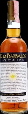 Bouteille de spiritueux : Very Special Barbados Rum de la marque Rockley