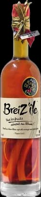 Bouteille de spiritueux : Punch de Noël de la marque Breiz’île