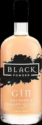 Bouteille de spiritueux : Rhubarb & Italian Quince Gin de la marque Black Powder