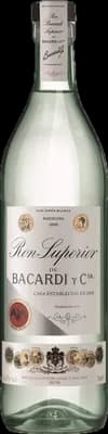 Bouteille de spiritueux : Superior Heritage Limited Edition de la marque Bacardi