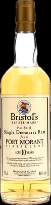 Bouteille de spiritueux : Demerara Rum „Bristol’s Estate Mark“ de la marque Enmore (Versailles)