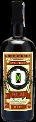 Bouteille de spiritueux : Overproof White de la marque Hampden