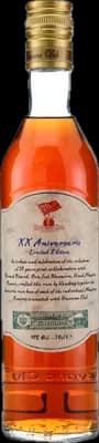 Bouteille de spiritueux : XX Aniversario Limited Edition de la marque Havana Club