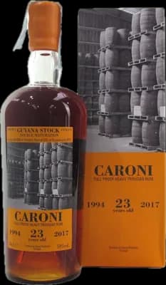 Bouteille de spiritueux : 37th Release Heavy Trinidad Rum Guyana Stock de la marque Caroni
