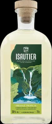 Bouteille de spiritueux : Arrangé Tropical de la marque Isautier