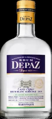 Bouteille de spiritueux : Cuvée Papao 2019 de la marque Depaz