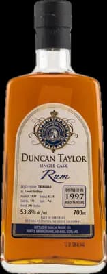 Bouteille de spiritueux : Single Cask Rum de la marque Caroni