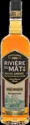 Bouteille de spiritueux : Rhum Ambré Bourbon Finish Gold Barrel de la marque Rivière du Mât