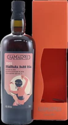 Bouteille de spiritueux : Demerara Dark de la marque Diamond