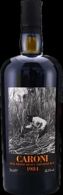 Bouteille de spiritueux : Heavy Trinidad Rum de la marque Caroni