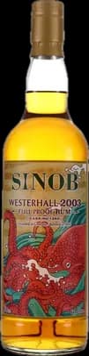 Bouteille de spiritueux : Full Proof Rum de la marque Sinob