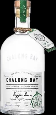 Bouteille de spiritueux : White Rum Infused with Kaffir Lime de la marque Chalong Bay