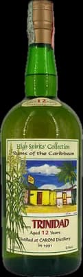Bouteille de spiritueux : Magnum de la marque Caroni