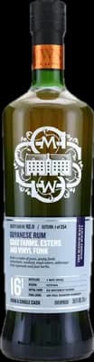 Bouteille de spiritueux : R2.11 Goat Farms, Esters and Vinyl Funk de la marque Demerara Distillers Ltd