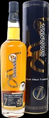 Bouteille de spiritueux : Rhum Vieux Traditionnel de la marque Savanna