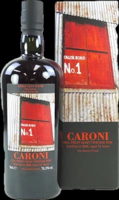 Bouteille de spiritueux : Heavy Trinidad Rum (Paul Ullrich) de la marque Caroni
