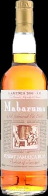 Bouteille de spiritueux : Mabaruma de la marque Hampden