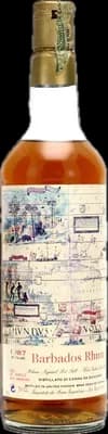 Bouteille de spiritueux : Barbados Rum de la marque Moon Import