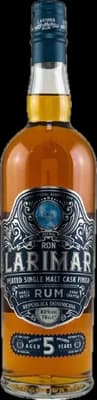 Bouteille de spiritueux : Single Malt Cask Finish de la marque Ron Larimar