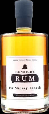 Bouteille de spiritueux : PX Sherry Finish de la marque Henrich's Rum