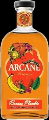 Bouteille de spiritueux : Banane Flambée de la marque Arcane